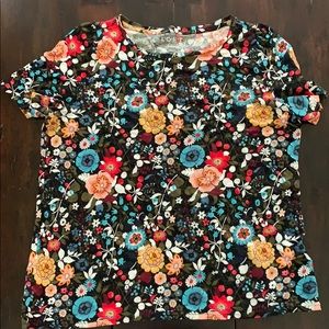 Loft Linen Floral Shirt